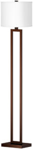 Dark Bronze Rectangular Floor Lamp