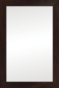Fornari Ipe Brown 28″W x 42″H Non-Beveled Mirror