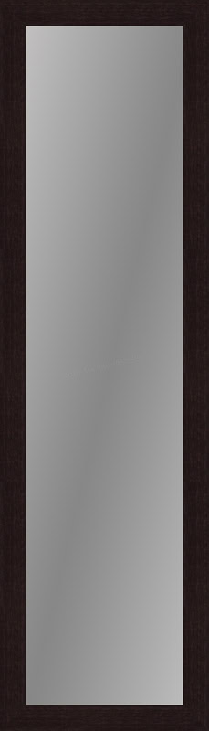 Fornari Ipe Brown 24"W x 84"H full-length mirror, non-beveled finish.