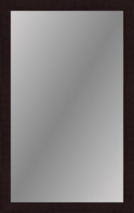 Fornari Ipe Brown 25″W x 40″H Non-Beveled Mirror