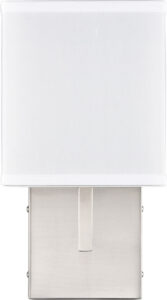 8CS Wall Sconce with Fabric Shade