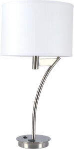 Corbel Single Table Lamp with 1 Outlet