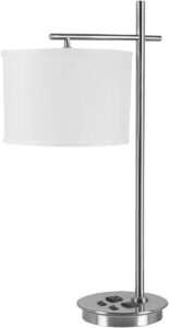 Corbel Desk Lamp with 2 Outlets