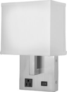 Gatsby Single Wall Lamp with 1 Outlet