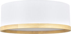 16″ Guestroom Ceiling Light with Maple Trim