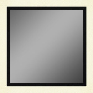 43″ x 43″ LED Backlit Mirror with Black Inner Frame