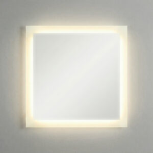 Luminara 40″W x 40″H LED Backlit 4-Sided Mirror