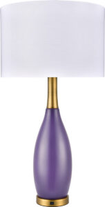 Antique Brass & Concord Bottle Table Lamp