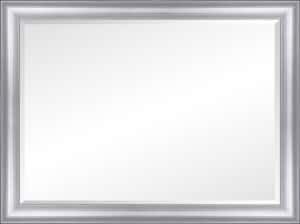 Argento Silver 48″W x 36″H Beveled Vanity Mirror