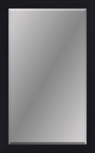 Fornari Black 28″W x 45″H Beveled Mirror