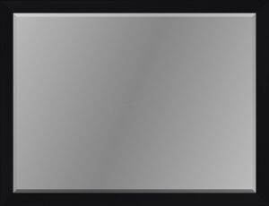 Fornari Black 51.5″W x 39 Beveled Vanity Mirror