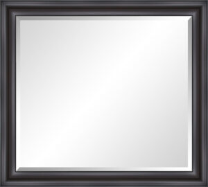 Argento Black 48″W x 36″H Beveled Vanity Mirror