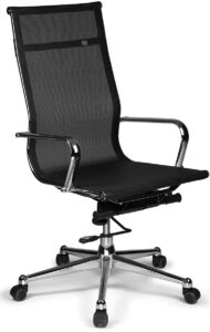 Sonno Black High Back Task Chair with Arms
