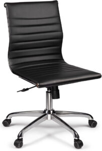 Ferrara Black Mid Back Task Chair without Arms
