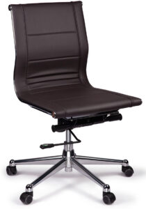 Florence Brown Mid Back Task Chair without Arms