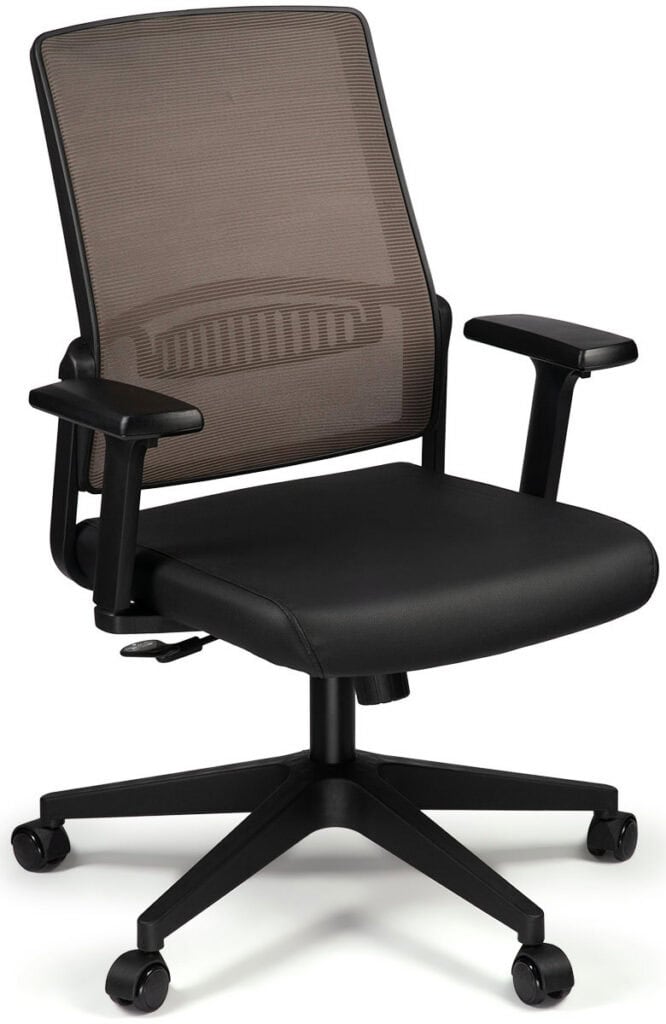 Office Vista Mid Back Task Chair with Arms.